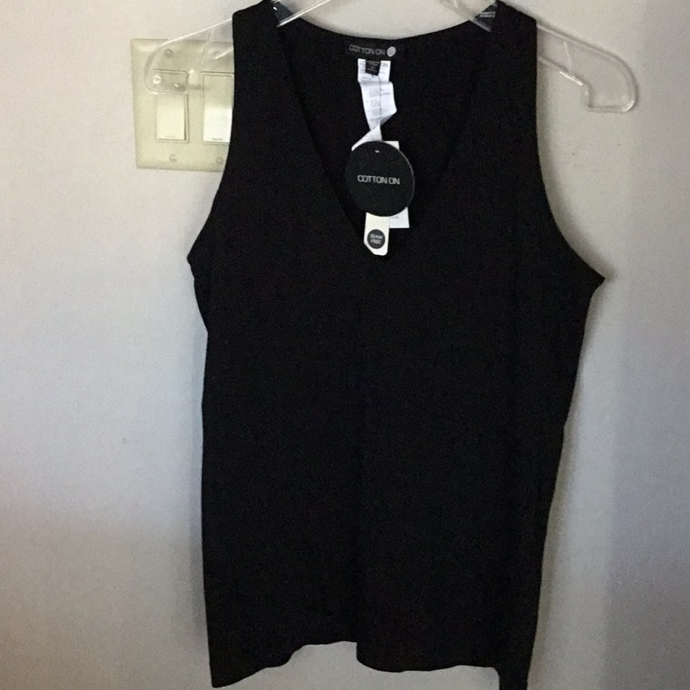 Black  stretchy tank top